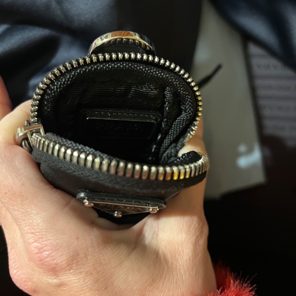 Prada women’s black Monolith leather moto combat boots 7.5 with pouch EUC - Picture 15 of 16